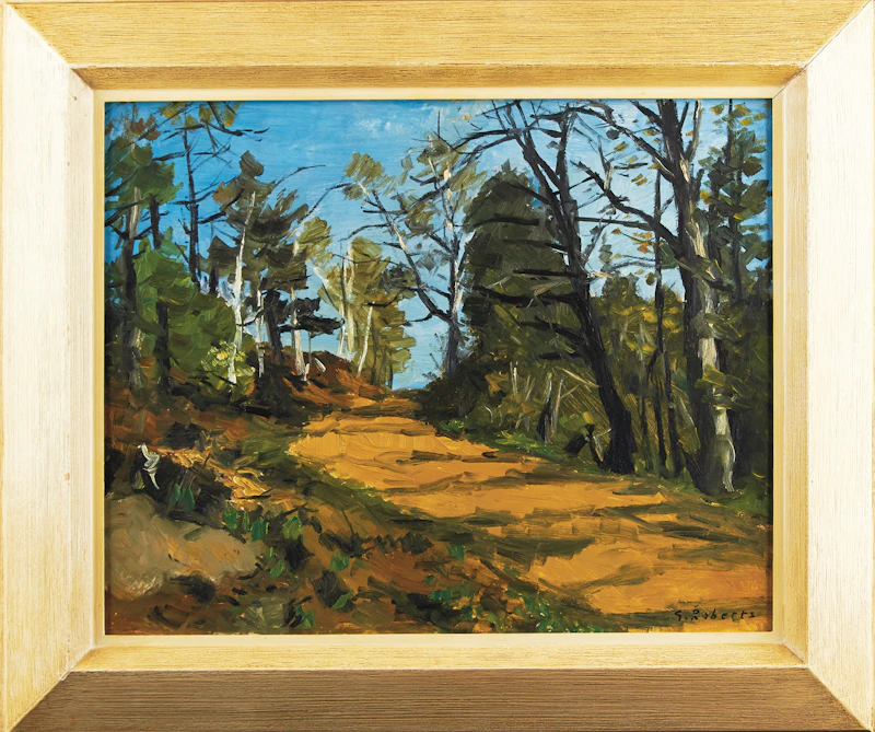 Sunlit Path by William Goodridge Roberts