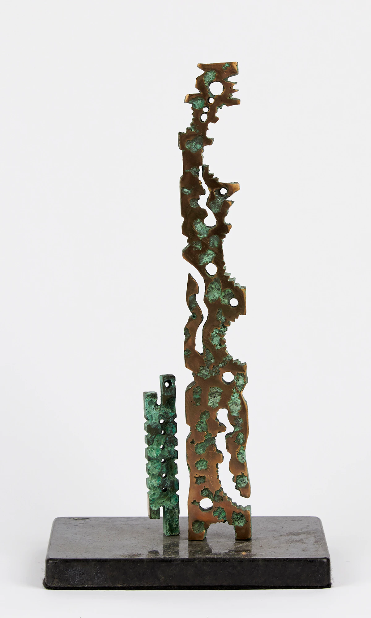 Thaddaeus Szepielewicz, Untitled, bronze with green patina
