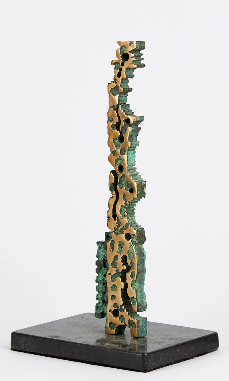 Thaddaeus Szepielewicz, Untitled, bronze with green patina - view 2