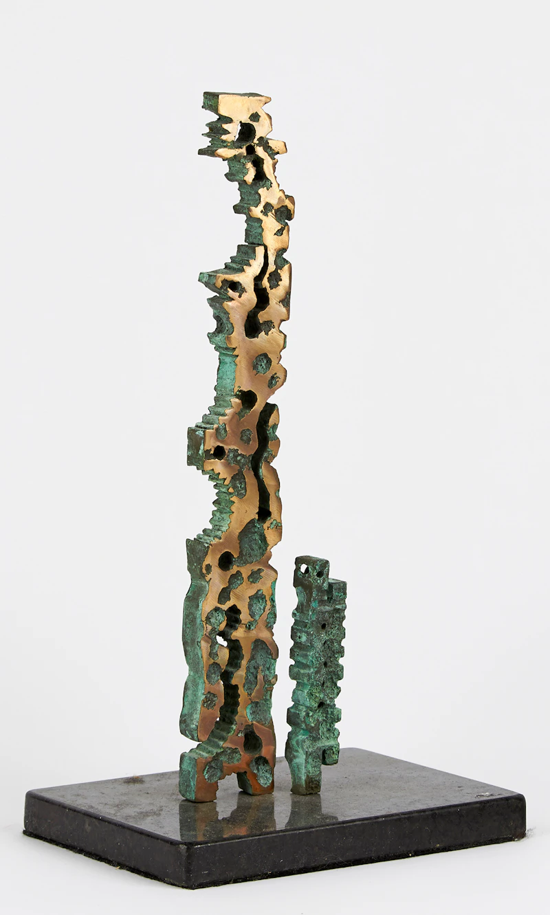 Thaddaeus Szepielewicz, Untitled, bronze with green patina - view 3