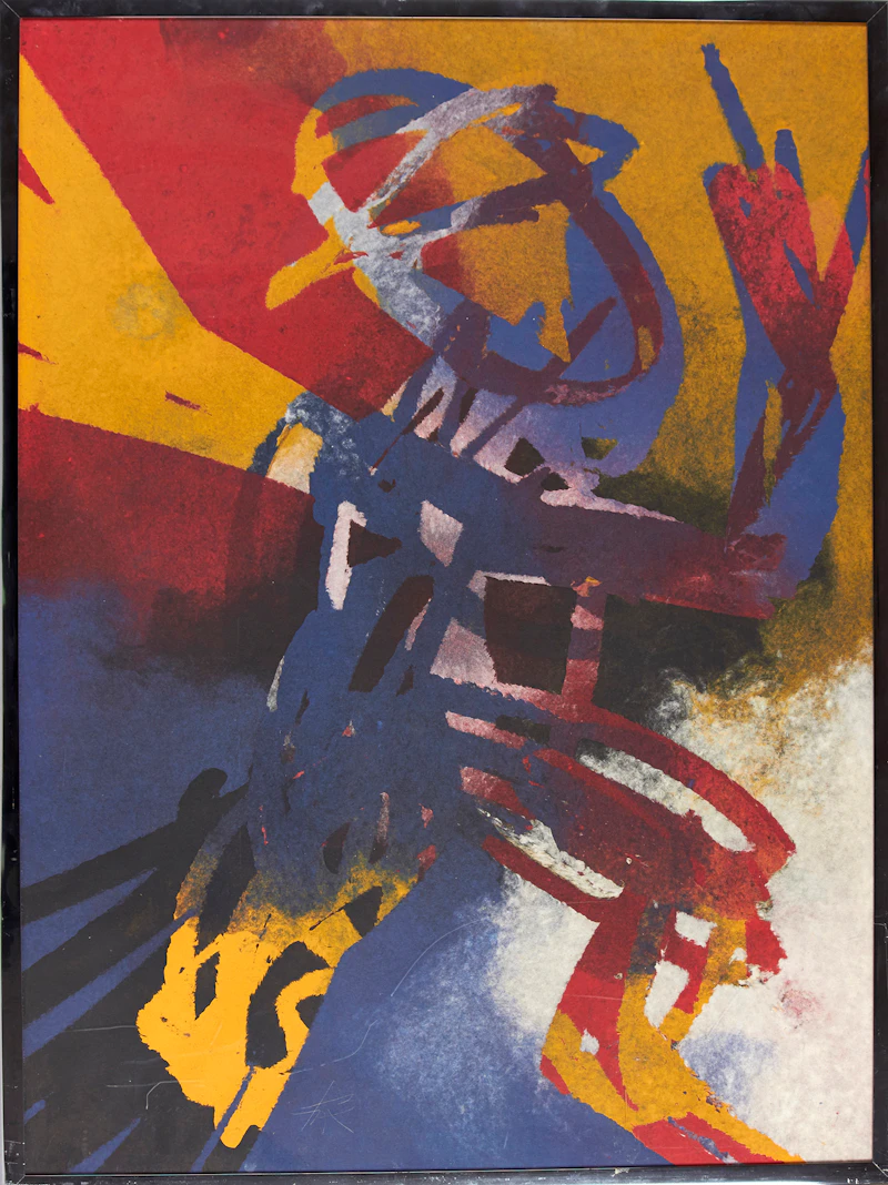 Andrew James Smith, Reacher 1 + 3, cotton rag pulp painting, 1987 - view 2