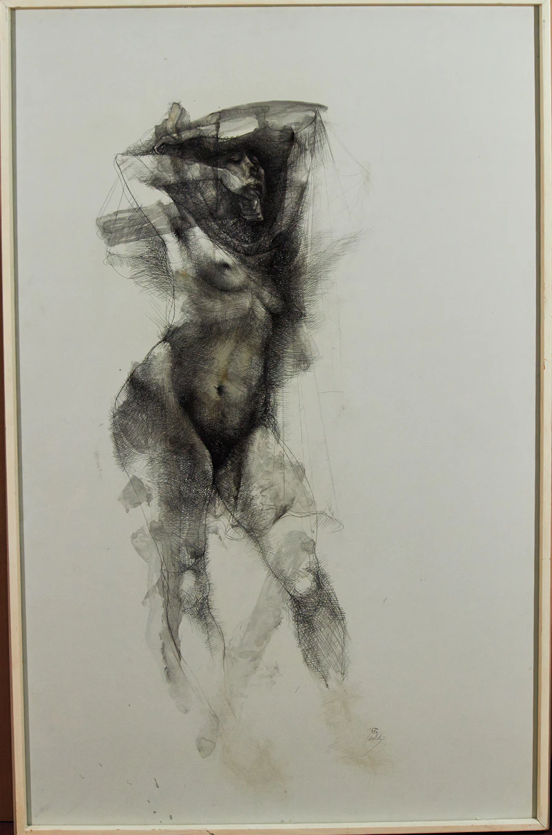 Disrobing Number 12 by John Gould