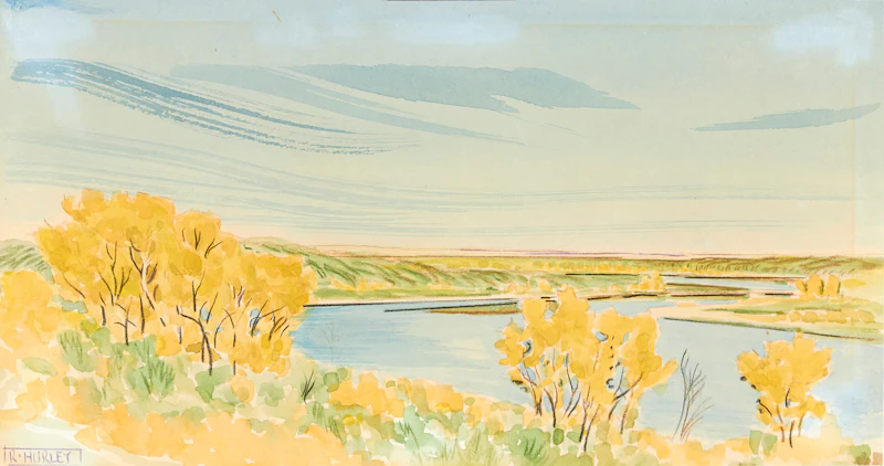 Saskatchewan River by Robert N. Hurley