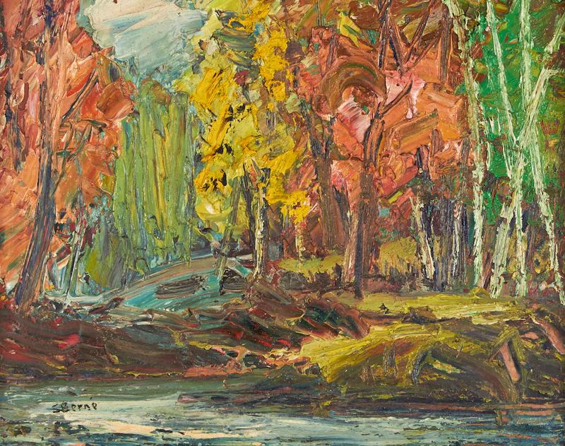 Fall Landscape by Sidney Berne