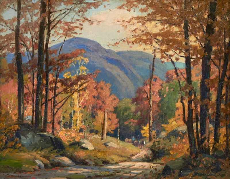 Autumn, Eastern Township, Que. by Frederick Henry Brigden
