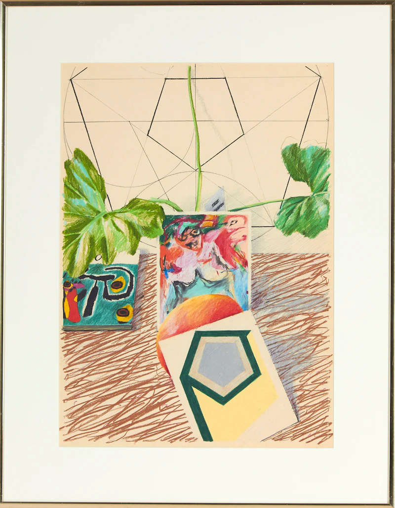 Phil Richards, Pentamango, pastel - view 2