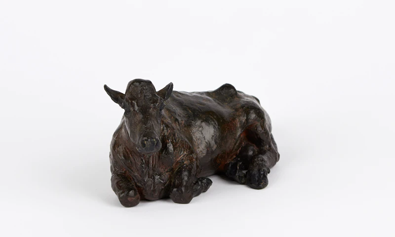 Joe Fafard, Elizabeth, bronze - view 2
