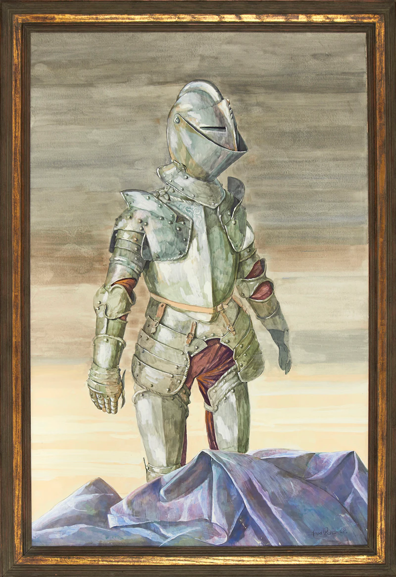 Fred Ross, Suit of Armour, gouache and watercolour - view 2
