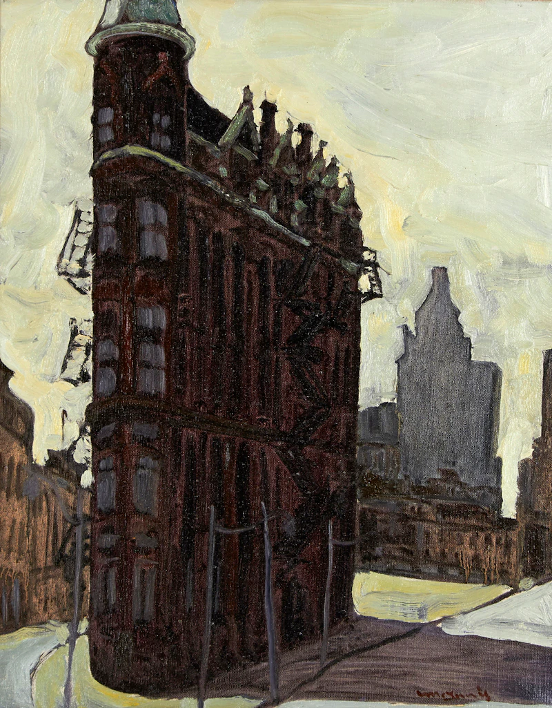 Flatiron Building, Toronto by Robert Francis Michael McInnis