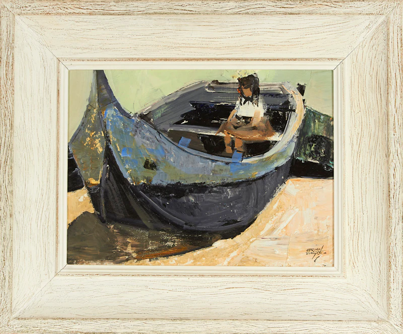 John Adrian Darley Dingle, Play Boat , oil on board - view 2