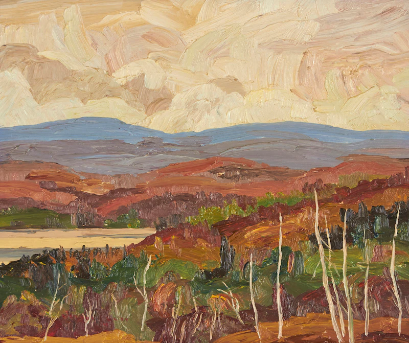 November Barrens with Lake by Arthur Lloy