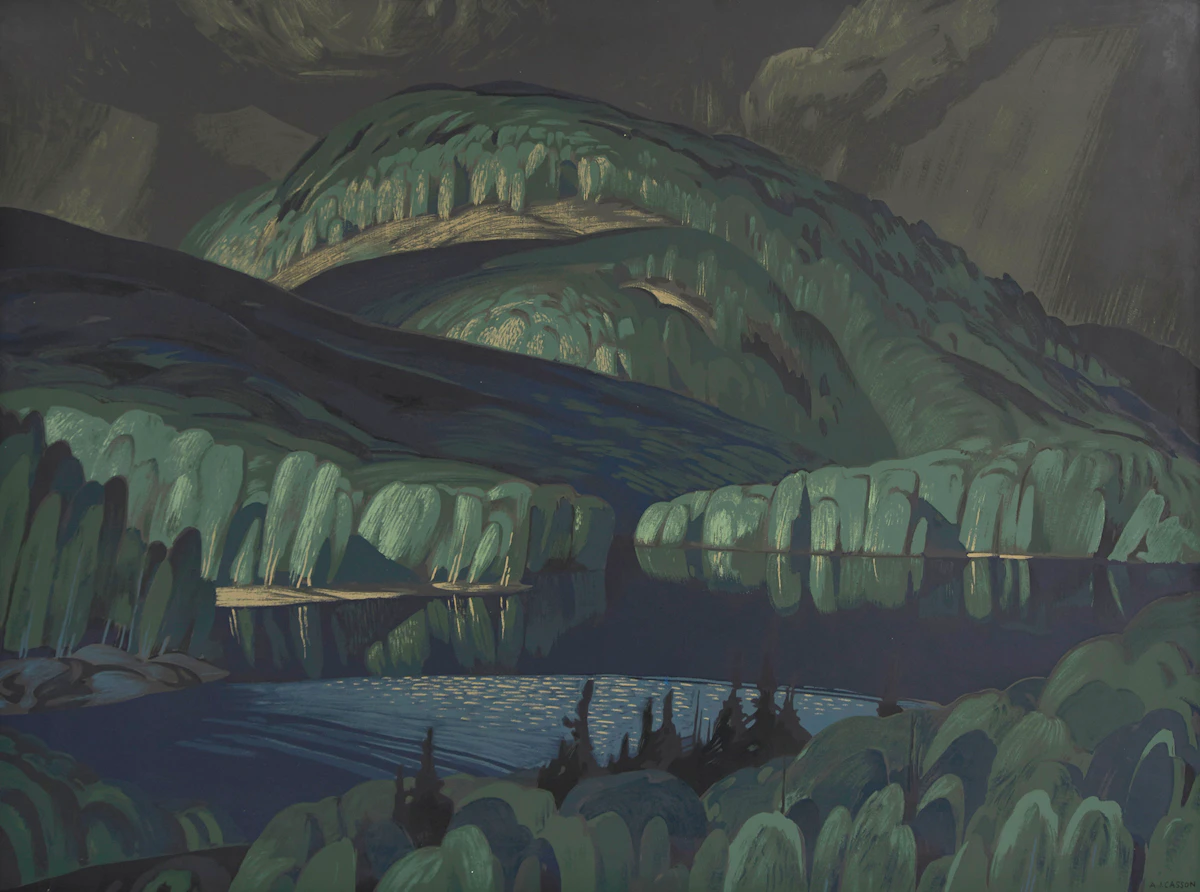 Alfred Joseph Casson, Poplar (Tremble), silkscreen