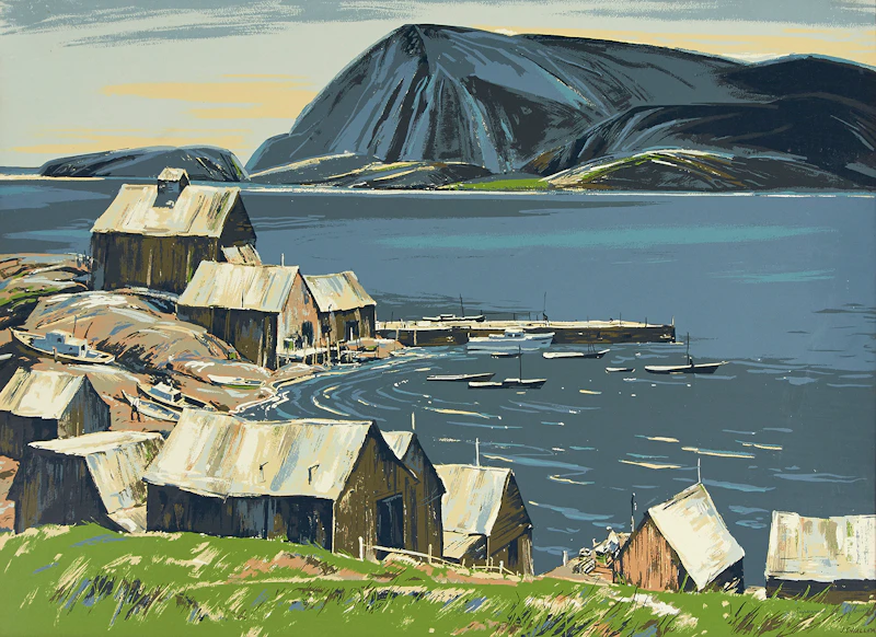 Indian Harbour by Joseph Sidney Hallam