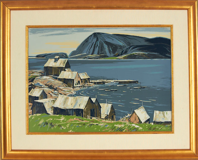 Joseph Sidney Hallam, Indian Harbour, sampson-matthews silkscreen - view 2