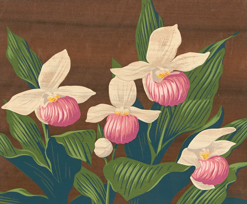 Floral Still Life by Alfred Joseph Casson