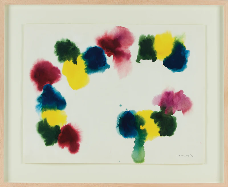 Gershon Iskowitz, Untitled, watercolour, 1977 - view 2