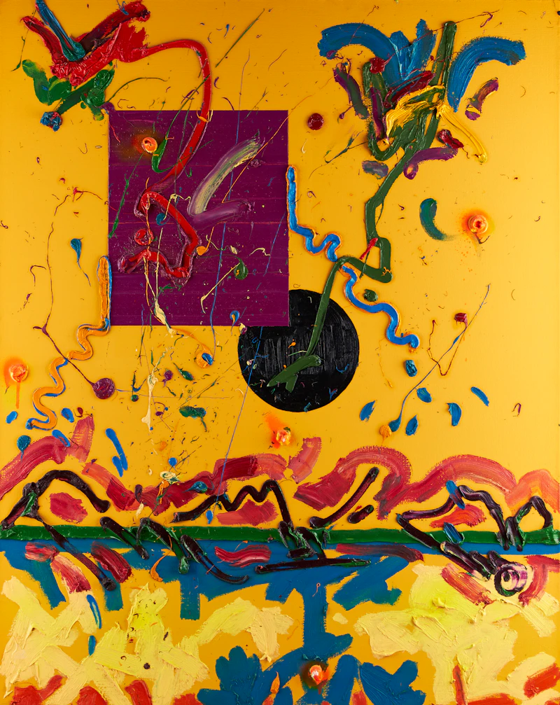 Alex Cameron, Glitzy Illusion, oil on canvas, 2003 - view 3