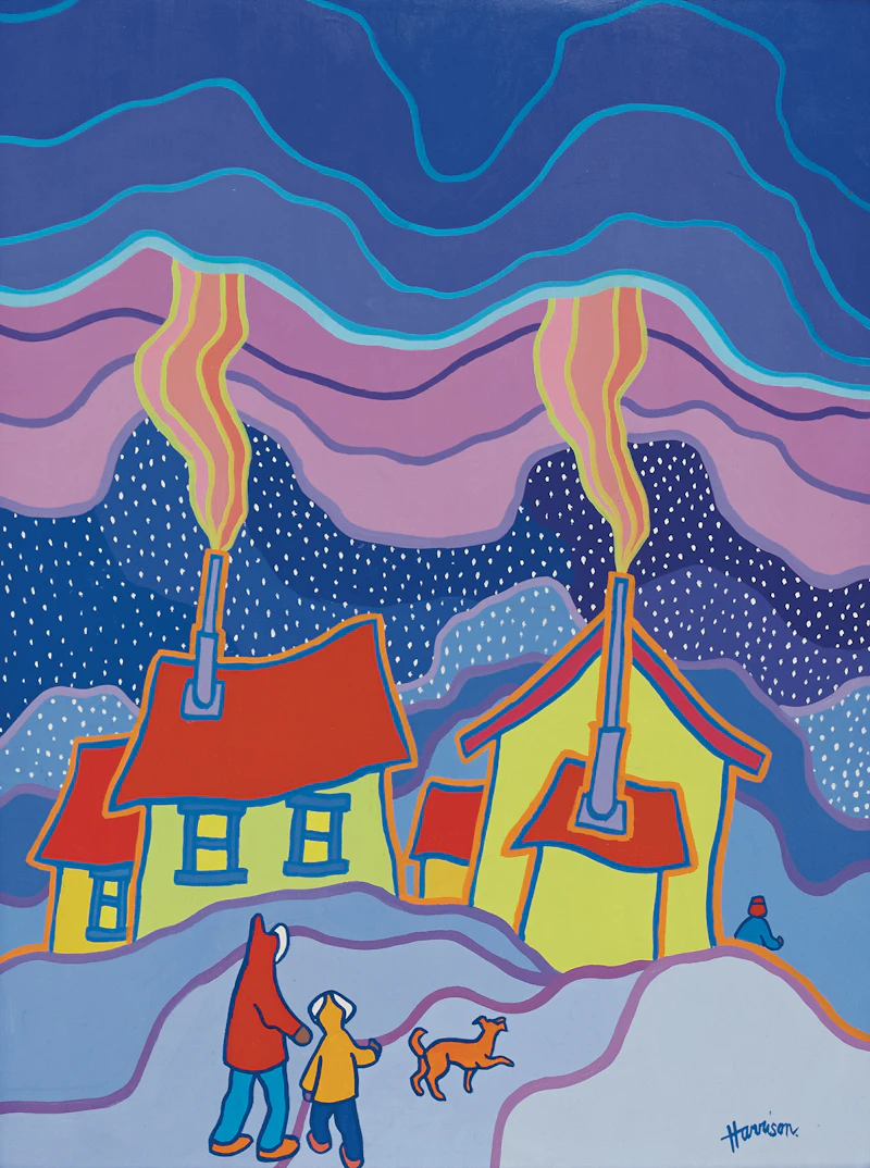 Ted Harrison, Walking Home