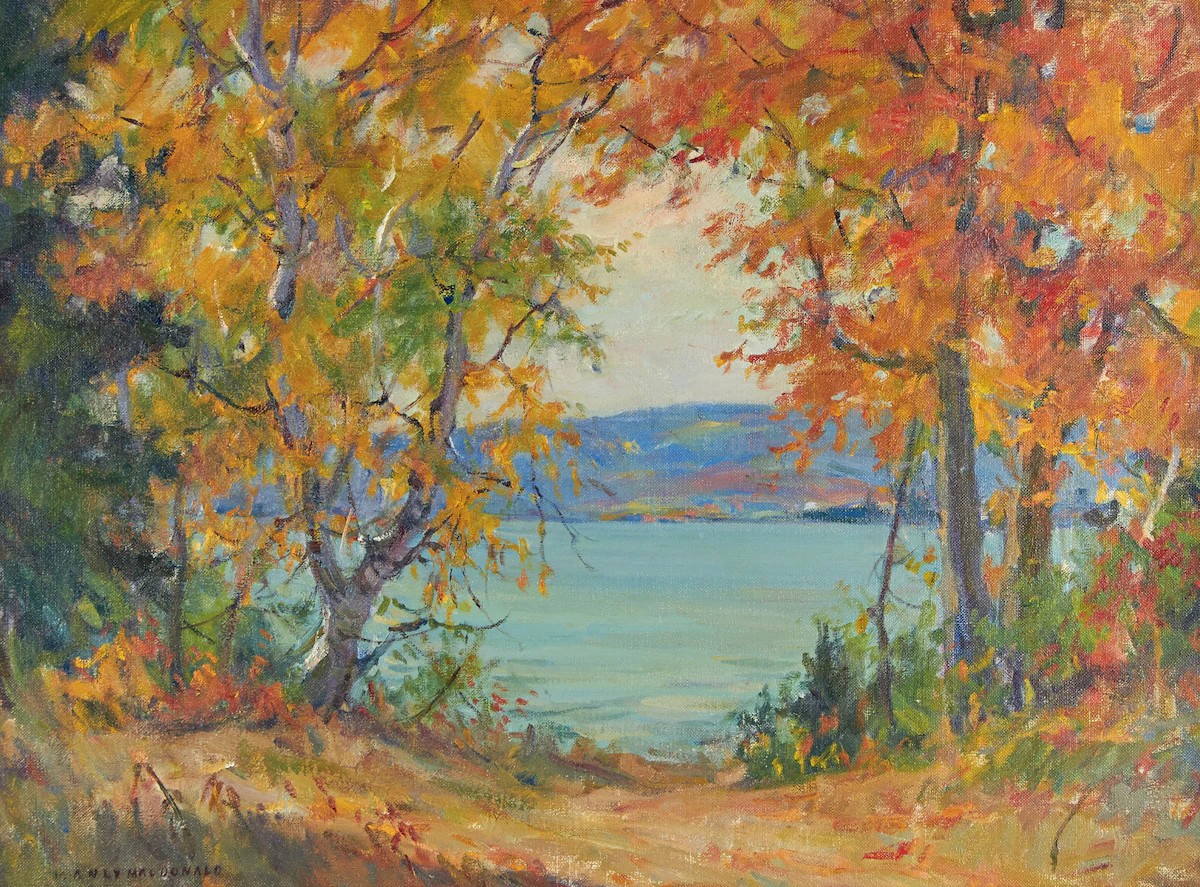 Manly Edward MacDonald, Bay of Quinte, Ontario, oil on canvas