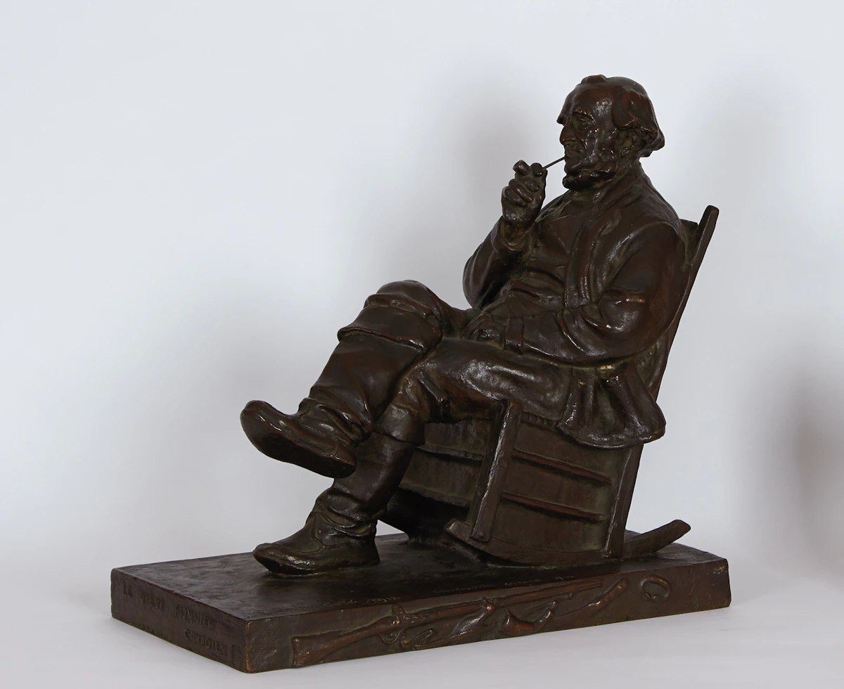 Marc-Aurèle de Foy Suzor-Coté, Le vieux pionnier canadien, bronze