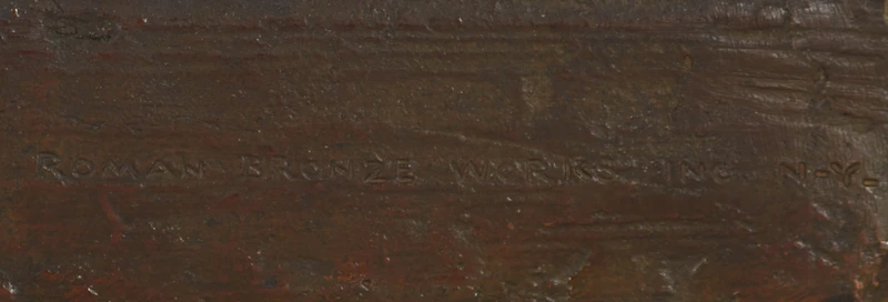 Marc-Aurèle de Foy Suzor-Coté, Le vieux pionnier canadien, bronze - view 9