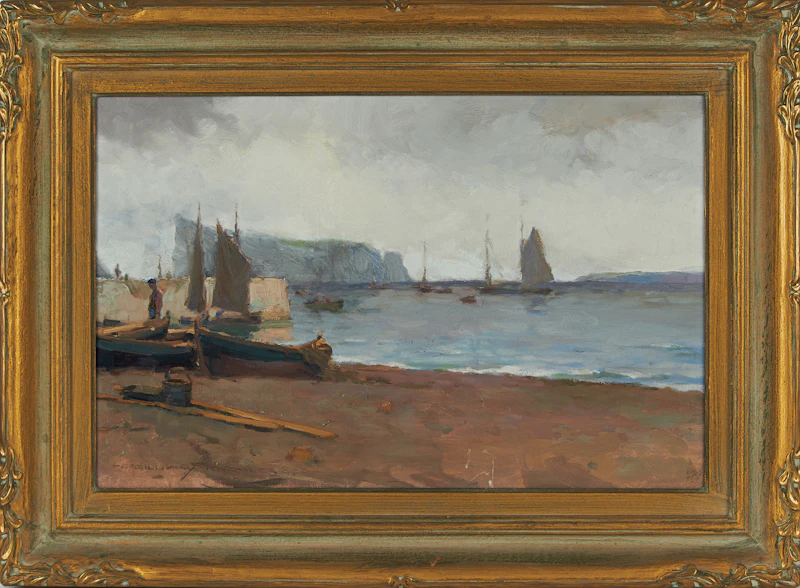 Farquhar McGillivray Strachan Knowles, Percé, Quebec, oil on canvas - view 2