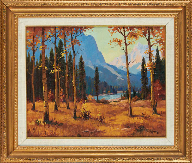 Roland Gissing, Western Landscape, oil on canvas - view 2
