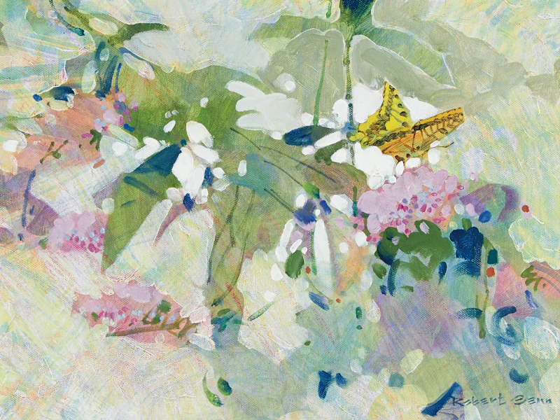 Pattern With Papillio by Robert Genn