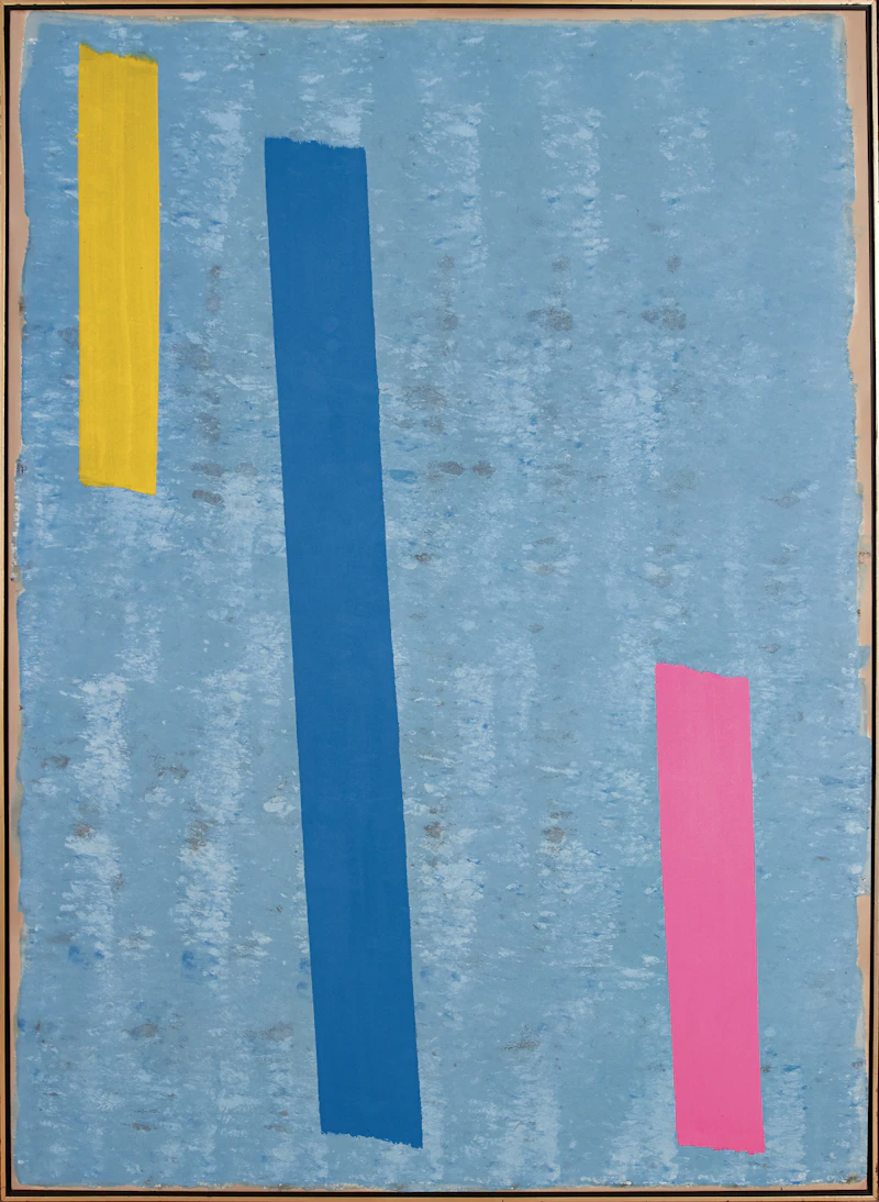 Jack Hamilton Bush, Summer Lake, acrylic on canvas, 1973 - view 4