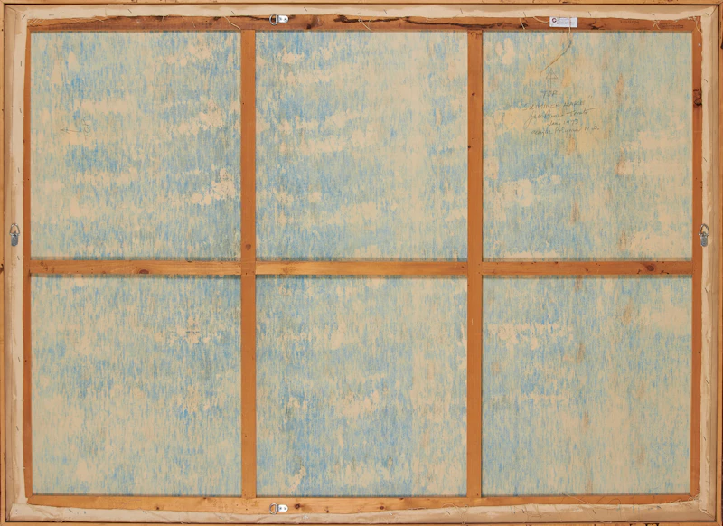 Jack Hamilton Bush, Summer Lake, acrylic on canvas, 1973 - view 5