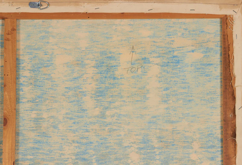Jack Hamilton Bush, Summer Lake, acrylic on canvas, 1973 - view 6