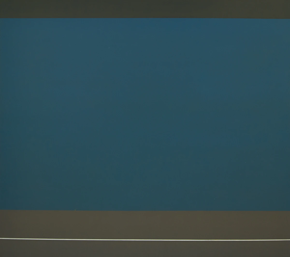 Yves Gaucher, Gris et Bleu, acrylic on canvas, 1972