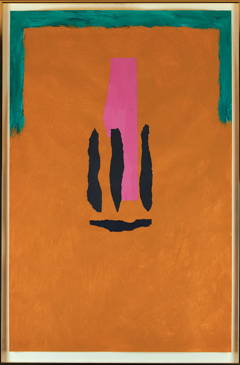 Raymond John Mead, Noodle Vendor’s Flute, acrylic on paper, 1981 - view 2