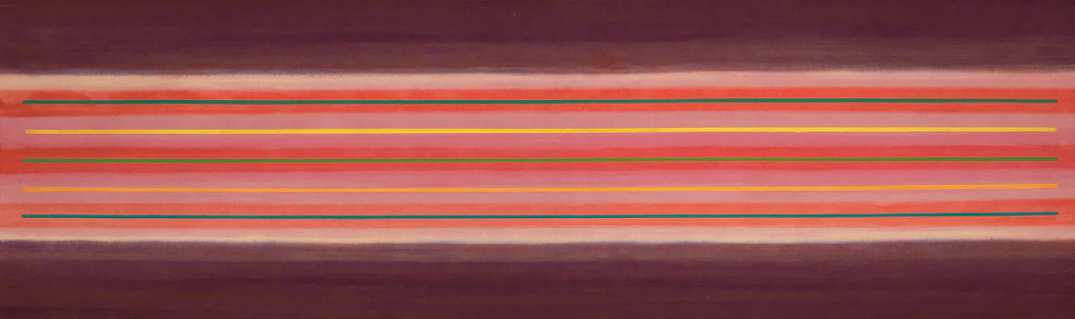 William Perehudoff, AC-78-33, acrylic on canvas, 1978