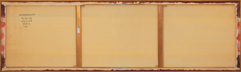 William Perehudoff, AC-78-33, acrylic on canvas, 1978 - view 2