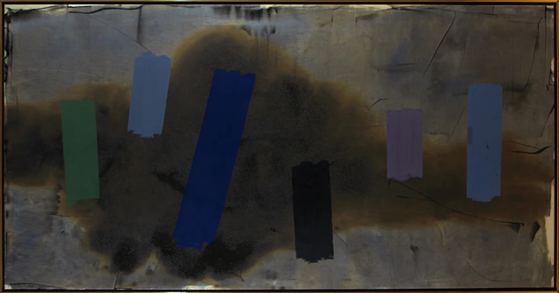 William Perehudoff, AC-79-9, acrylic on canvas, 1979 - view 2