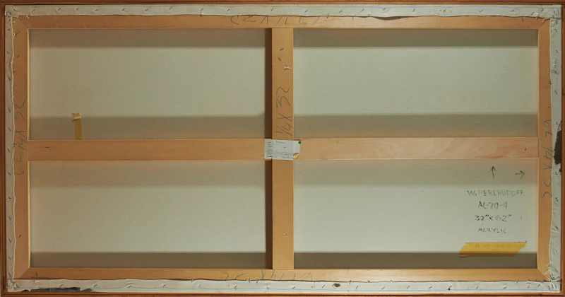 William Perehudoff, AC-79-9, acrylic on canvas, 1979 - view 3