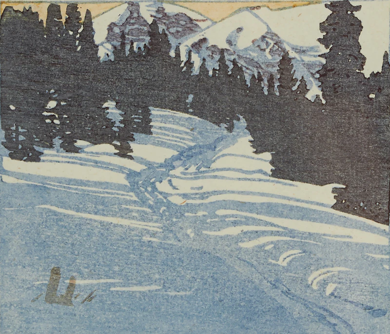 Trail from Skoki by Walter Joseph Phillips