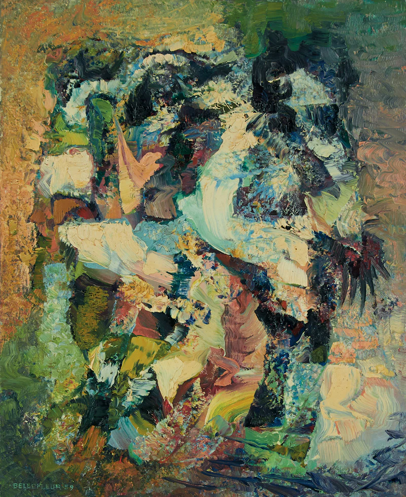 Sausset Les Pins by Léon Bellefleur