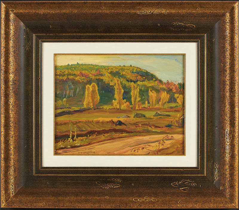 Alexander Young Jackson, Morning Light, Combermere, oil on board, 1963 - view 2