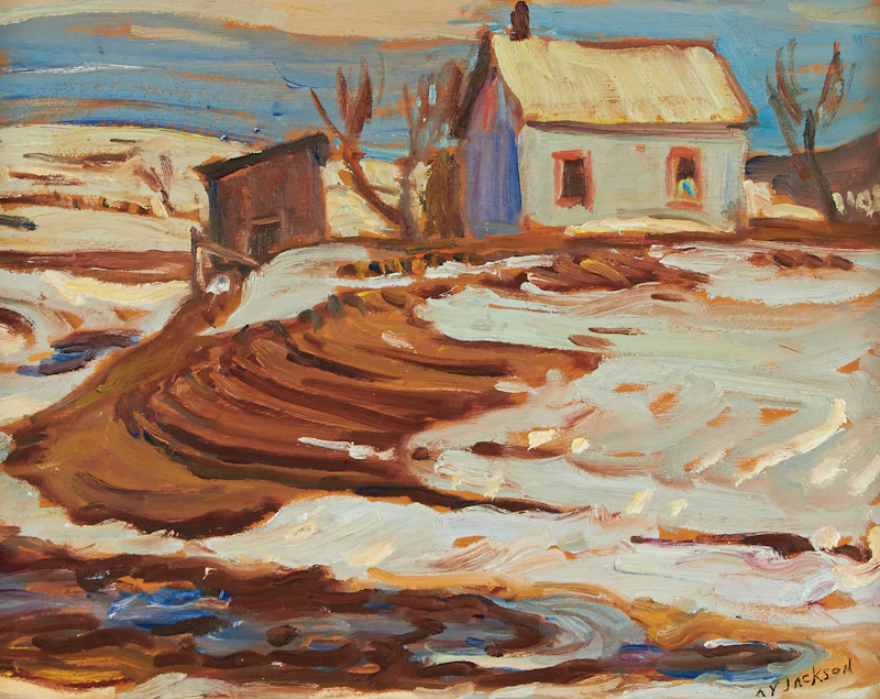 Alexander Young Jackson, Ripon on the Road to Chenville, Quebec