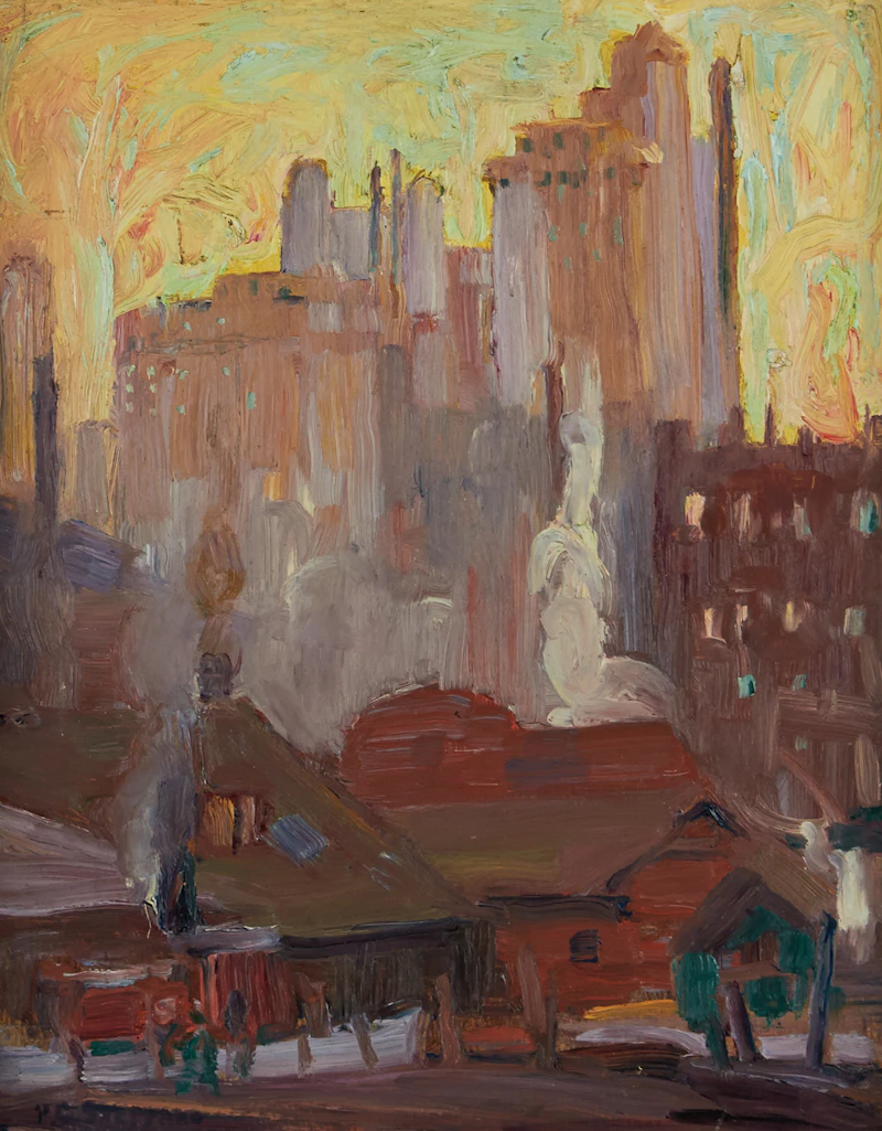 Peter Clapham Sheppard, The Ward, Toronto (circa 1910)