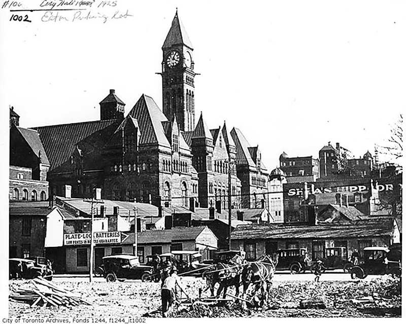 Peter Clapham Sheppard, The Ward, Toronto (circa 1910), oil on board, circa 1910 - view 4