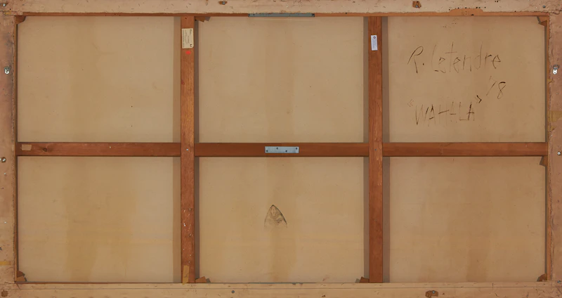 Rita Letendre, Wahala, acrylic on canvas, 1978 - view 2