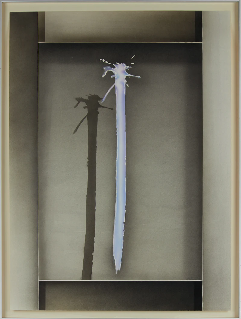 Derek Besant, Shadow Box #7, watercolour and ink, 1981 - view 2