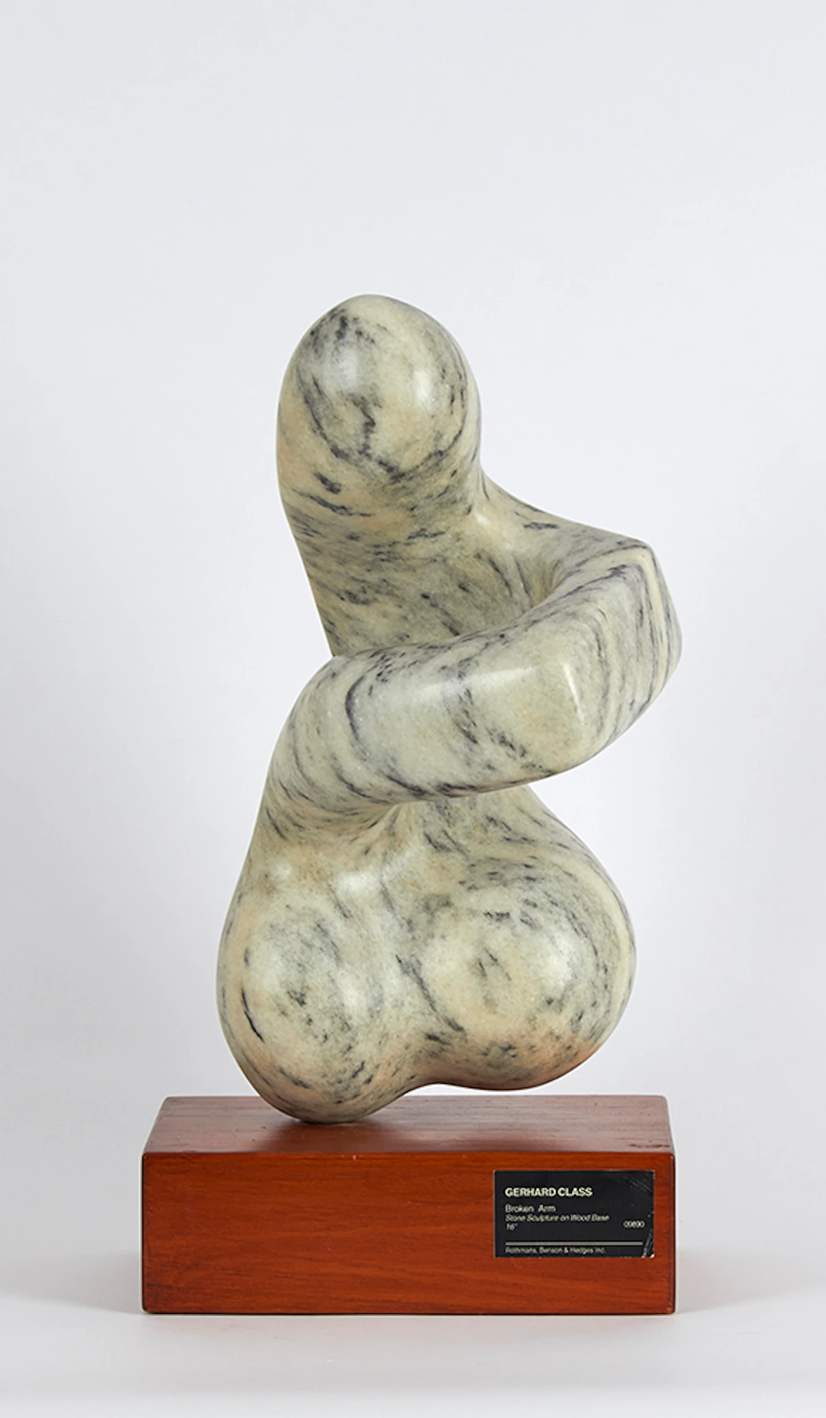 Gerhard Hans Class, Broken Arm, stone sculpture, 1967