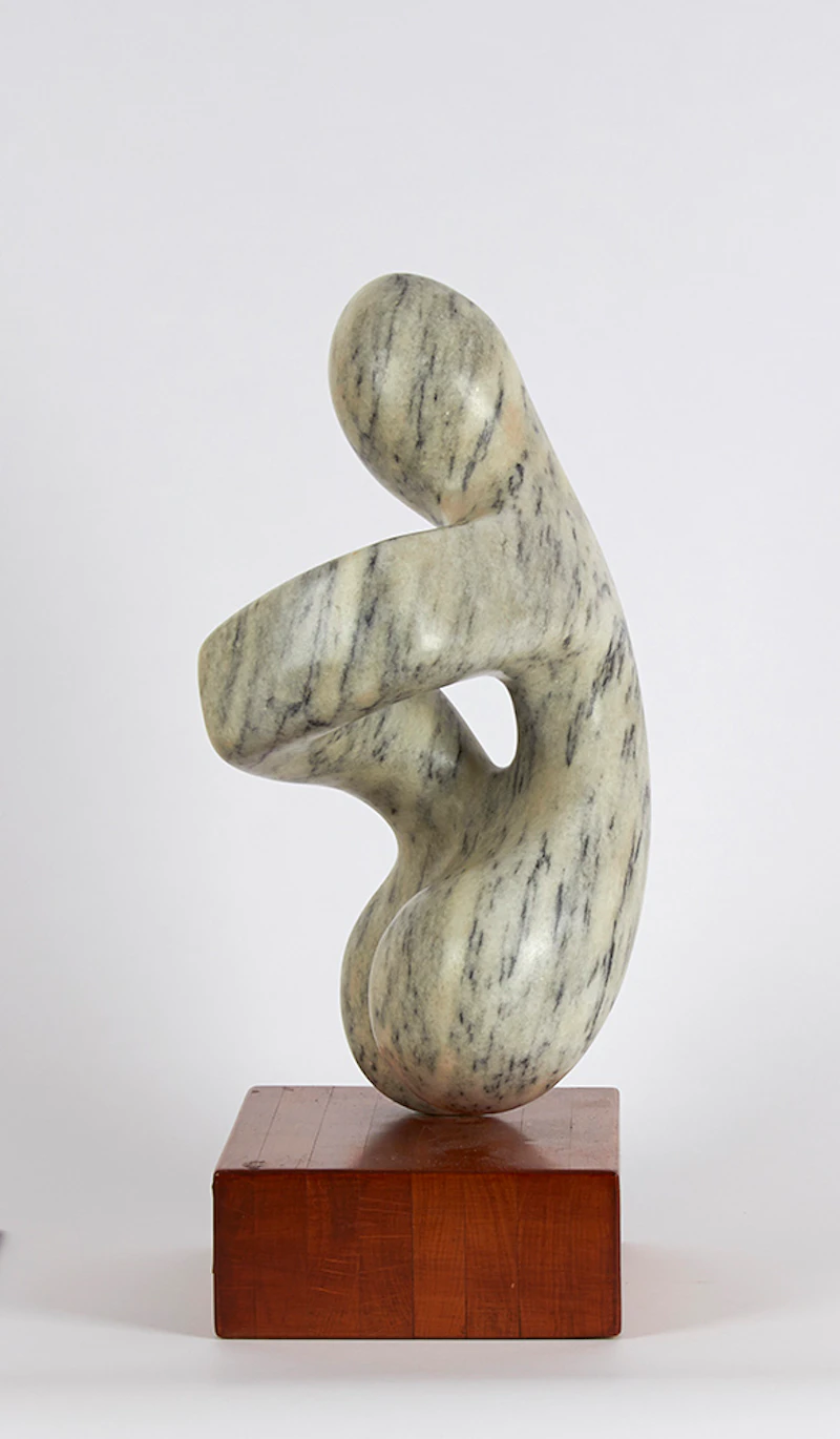 Gerhard Hans Class, Broken Arm, stone sculpture, 1967 - view 2