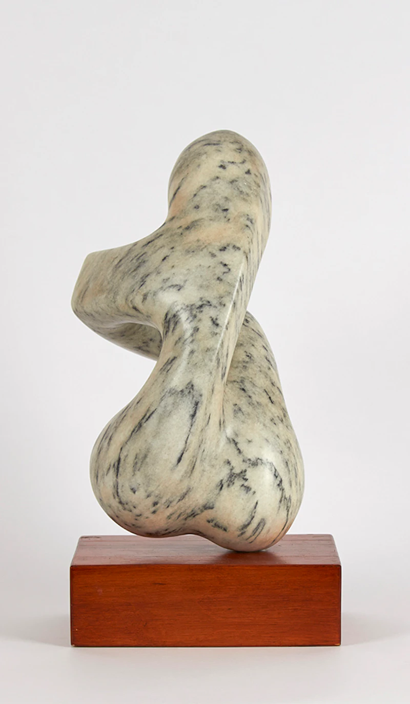 Gerhard Hans Class, Broken Arm, stone sculpture, 1967 - view 3