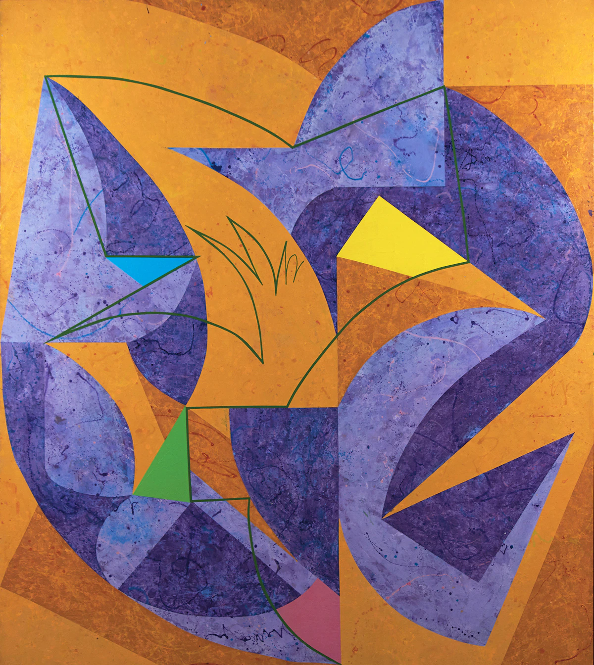 W. Scott Dudgeon, Kananaskis, acrylic on canvas, 1978