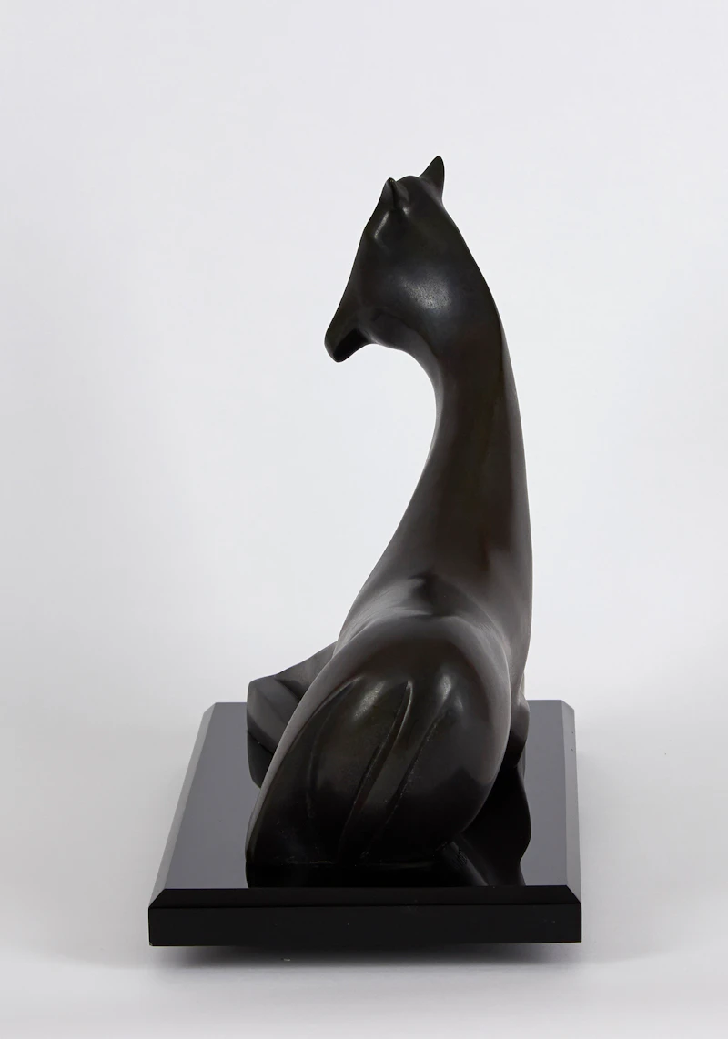 Phyllis Mendell, Equus, bronze - view 2
